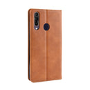 Magnetic Buckle Retro Crazy Horse Texture Horizontal Flip Leather Case for Wiko View 3 Pro, with Holder & Card Slots & Photo Frame(Brown)