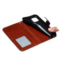 Mandala Embossing Pattern Horizontal Flip Leather Case for iPhone 11, with Holder & Card Slots & Wallet & Photo Frame & Lanyard(Brown)