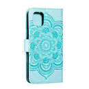 Mandala Embossing Pattern Horizontal Flip Leather Case for iPhone 11, with Holder & Card Slots & Wallet & Photo Frame & Lanyard(Green)