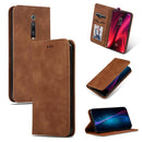 Retro Skin Feel Business Magnetic Horizontal Flip Leather Case for Xiaomi Mi 9T / Mi 9T Pro / Redmi K20 / K20 Pro(Brown)