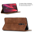 Retro Skin Feel Business Magnetic Horizontal Flip Leather Case for Xiaomi Mi 9T / Mi 9T Pro / Redmi K20 / K20 Pro(Brown)