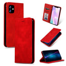 Retro Skin Feel Business Magnetic Horizontal Flip Leather Case for iPhone 11(Red)