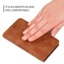 Retro Skin Feel Business Magnetic Horizontal Flip Leather Case for iPhone 11(Brown)