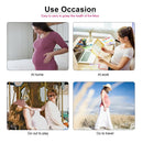 FD-100 Digital Fetal Doppler Ultrasound Sound Baby Heartbeat Detector Monitor LED Digital Prenatal Pocket Fetal Doppler Stethoscope (Blue)
