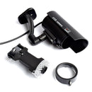 Waterproof Dummy CCTV Camera With Flashing LED For Realistic Looking for Security Alarm(black)