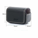 Waterproof Mini Leather Case Storage Carrying Box for DJI OSMO Action / GoPro / SJCAM / Xiaomi Mi Jia(Coffee)