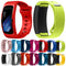 Silicone Watch Band for Samsung Gear Fit2 SM-R360, Wrist Strap Size:150-213mm(Black)