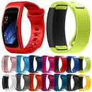 Silicone Watch Band for Samsung Gear Fit2 SM-R360, Wrist Strap Size:150-213mm(Gray)