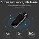 K39 Wireless Bluetooth Headset CSR DSP chip In-Ear Vibrating Alert Wear Clip Hands Free Earphone (White)