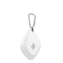 Outdoor Mosquito Repellent Portable Ultrasonic Insect Repellent Insecticide USB Charging Intelligent Frequency Conversion(White)