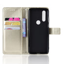 Retro Crazy Horse Texture Horizontal Flip Leather Case for Motorola One Action , with Holder & Card Slots & Photo Frame(Gold)