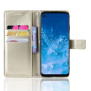 Retro Crazy Horse Texture Horizontal Flip Leather Case for Motorola One Action , with Holder & Card Slots & Photo Frame(Gold)