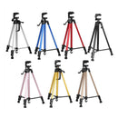 Portable Phone Live Selfie 3366 Tripod Stand DV SLR Camera Self-timer Full Light Bracket(Red)