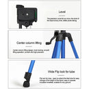 Portable Phone Live Selfie 3366 Tripod Stand DV SLR Camera Self-timer Full Light Bracket(Yellow)