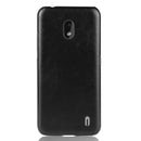 Shockproof Litchi Texture PC + PU Case For Nokia 2.2(Black)