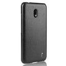 Shockproof Litchi Texture PC + PU Case For Nokia 2.2(Black)