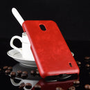 Shockproof Litchi Texture PC + PU Case For Nokia 2.2(Red)