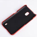 Shockproof Litchi Texture PC + PU Case For Nokia 2.2(Red)