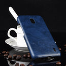 Shockproof Litchi Texture PC + PU Case For Nokia 2.2(Blue)