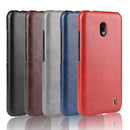 Shockproof Litchi Texture PC + PU Case For Nokia 2.2(Blue)