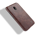 Shockproof Litchi Texture PC + PU Case For Nokia 2.2(Brown)