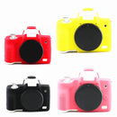 Richwell Silicone Armor Skin Case Body Cover Protector for Canon EOS M50 Body Digital Camera(White)
