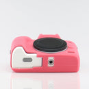 Richwell Silicone Armor Skin Case Body Cover Protector for Canon EOS M50 Body Digital Camera(Yellow)