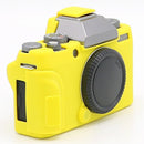 Richwell Soft Silicone TPU Skin Body Rubber Camera Case Bag Full Cover for Fujifilm Fuji X-T100 Digital Camera(Yellow)