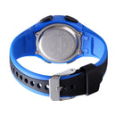 SKMEI 1459 Sports Waterproof Children's Watch Small Camouflage Student Gift Watch Electronic Watch(Blue)