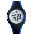 SKMEI 1459 Sports Waterproof Children's Watch Small Camouflage Student Gift Watch Electronic Watch(Black)