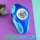 SKMEI 1459 Sports Waterproof Children's Watch Small Camouflage Student Gift Watch Electronic Watch(Camouflage Blue)