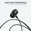 DM-22 Magnetic Bluetooth Earphone DM-22 Neckband Sport headset with Mic Wireless Handsfree Earphoness(Black)
