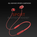 DM-22 Magnetic Bluetooth Earphone DM-22 Neckband Sport headset with Mic Wireless Handsfree Earphoness(White)