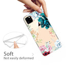 Pattern Printing Soft TPU Cell Phone Cover Case for iPhone 11(The Stone Flower)