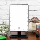 Portable Led Touch Sensor Mirror With Lamp Desktop Fill Light(Pink)