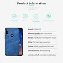 PINWUYO Shockproof Waterproof Full Coverage PC + TPU + Skin Protective Case for Motorola Moto P40 / P50 / One Vision(Red)