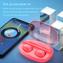 OneDer W12 Wireless Earphone with Waterproof IPX5 HD Stereo Sound TWS Bluetooth Earphone(Black)