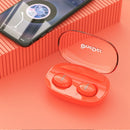 OneDer W12 Wireless Earphone with Waterproof IPX5 HD Stereo Sound TWS Bluetooth Earphone(Orange)