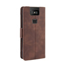 Wallet Style Skin Feel Calf Pattern Leather Case For Asus Zenfone 6 ZS630KL,with Separate Card Slot(Brown)