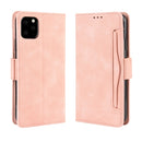 Wallet Style Skin Feel Calf Pattern Leather Case For iPhone 11 ,with Separate Card Slot(Pink)