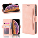 Wallet Style Skin Feel Calf Pattern Leather Case For iPhone 11 ,with Separate Card Slot(Pink)