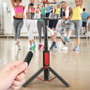M18 Portable Selfie Stick Remote Control Mobile Phone Holder(Red)