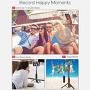 M18 Portable Selfie Stick Remote Control Mobile Phone Holder(Black Tarnish)