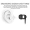 K36 Stereo Wireless Bluetooth Headset Calls Remind Vibration Wear Clip Driver Auriculares Earphone(Black)