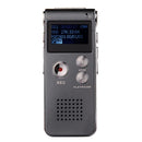 SK-012 8GB Voice Recorder USB Professional Dictaphone Digital Audio With WAV MP3 Player VAR Function Record(Grey)