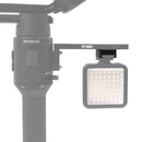 STARTRC Cold Shoe Aluminum Alloy Adapter with 1/4 screw to Cold Shoe Adapter for DJI Ronin-SC