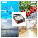 STC-1000 220V Digital Temperature Controller LED Temperature Regulator Thermostat for Incubator Relay 10A Heating and Cooling