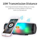 T&G TG165 5W*2 Portable Wireless Speaker Speaker With Dancing LED Flashing Light Mp3 AUX USB FM Radio Stereo Subwoofer(Red)