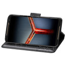 For Asus ROG Phone II 2 ZS660K Butterfly Love Flowers Embossing Horizontal Flip Leather Case with Holder & Card Slots & Wallet & Lanyard(Black)