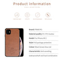 PINWUYO Pin Rui Series Classical Leather, PC + TPU + PU Leather Waterproof And Anti-fall All-inclusive Protective Shell for iPhone 11(Red)